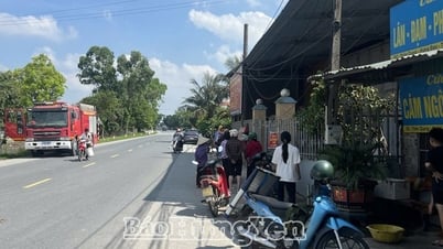 Cháy tại Công ty TNHH may mặc Nam Việt