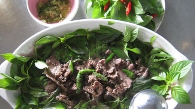 Surprise beef leaves