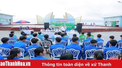 ក្លឹបទេសចរណ៍ឆ្នេរ Hai Tien ចាប់ផ្តើមយុទ្ធនាការសម្អាតបរិស្ថានសមុទ្រ