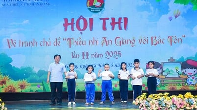 Hội thi vẽ tranh chủ đề: “Thiếu nhi An Giang với Bác Tôn” lần II năm 2025