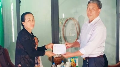 TUY HOA៖ ផ្តល់ថវិកាចំនួន ១៥លានដុង ដល់គ្រួសារអ្នកនេសាទ ដែលជួបទុក្ខលំបាកនៅសមុទ្រ