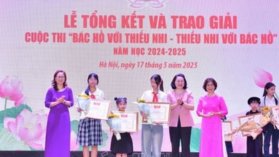 ฮานัมมีกลุ่ม 1 กลุ่มและนักเรียน 2 คนชนะการประกวดระดับประเทศ "ลุงโฮกับเด็กๆ - เด็กกับลุงโฮ"