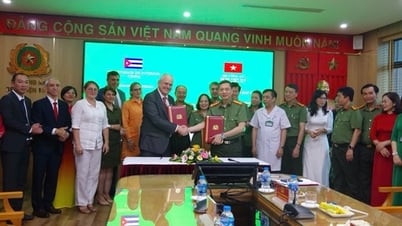 19-8 Hospital signed a cooperation agreement on training and technology transfer with CIMEQ Hospital Cuba