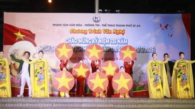 Hấp dẫn chương trình nghệ thuật chào mừng 135 năm ngày sinh chủ tịch Hồ Chí Minh tại TP.Dĩ An