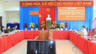 TP. Châu Đốc nỗ lực hoàn thành chỉ tiêu tuyển quân