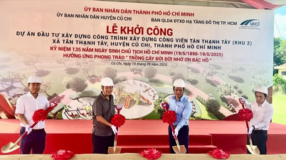 Près de 22 milliards de VND pour la construction du parc Tan Thanh Tay (zone 2) dans le district de Cu Chi