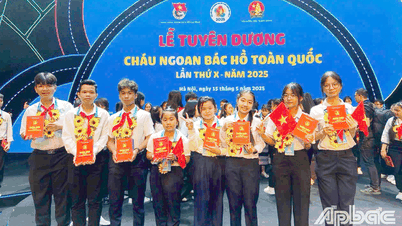 Tiền Giang có 2 học sinh đạt Giải thưởng Kim Đồng năm học 2024 - 2025