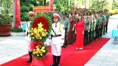 Thanh niên, phụ nữ Công an tỉnh Trà Vinh báo công dâng Bác