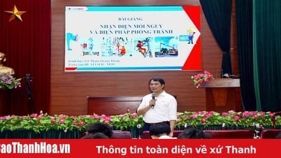 PC Thanh Hóa huấn luyện an toàn vệ sinh lao động cho lao động mới tuyển dụng