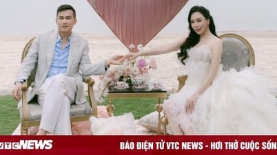 Ho Quynh Huong a fait quelque chose de spécial pour son mari homme d'affaires après le mariage.