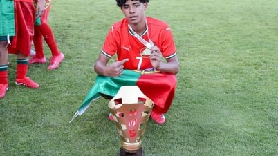 ลูกชายโรนัลโด้ เฉิดฉายพาโปรตุเกส U15 คว้าแชมป์