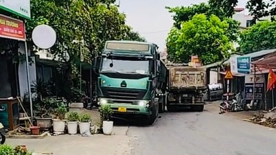 Thấp thỏm lo âu khi lưu thông tại ngã ba bến đò Đức Bác cũ