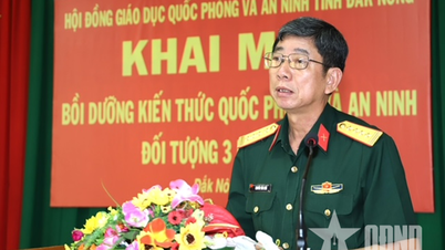 Đắk Nông bồi dưỡng kiến thức quốc phòng, an ninh cho cán bộ