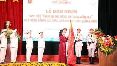 Phòng Bảo vệ các đồng chí lãnh đạo Đảng, Nhà nước nhận danh hiệu Anh hùng Lực lượng vũ trang nhân dân