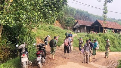 Xã Thanh Hóa (Tuyên Hóa): Huy động hơn 80 người tìm kiếm người đàn ông mất liên lạc khi đi rừng