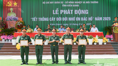 Bộ CHQS tỉnh Kiên Giang: Phát động “Tết trồng cây đời đời nhớ ơn Bác Hồ” năm 2025