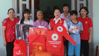 จัดกิจกรรมด้านมนุษยธรรมมากมายเพื่อเฉลิมฉลองวันเกิดครบรอบ 135 ปีของประธานกิตติมศักดิ์คนแรกของสภากาชาดเวียดนาม