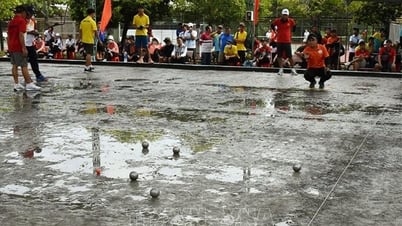 Khai mạc giải Petanque đồng đội toàn quốc năm 2025