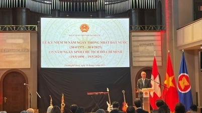 Đại sứ quán Việt Nam tại Thụy Sỹ kỷ niệm Ngày thống nhất đất nước và Ngày sinh Chủ tịch Hồ Chí Minh
