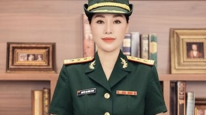 Seltene Zeit Oberstleutnant, verdiente Künstlerin Huong Giang spricht über ihren Mann, der als Journalist bei VTV arbeitet