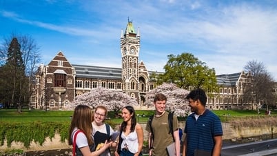 Oportunidad de recibir una beca exclusiva de hasta mil millones de VND de la universidad más antigua de Nueva Zelanda