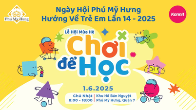 សួនកុមារដែលមានប្រយោជន៍សម្រាប់កុមារនៅថ្ងៃទី 1 ខែមិថុនានៅ Phu My Hung