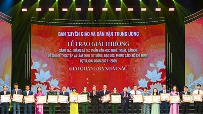 Hội Nhà báo tỉnh Khánh Hòa đạt giải quảng bá tại giải thưởng văn học, nghệ thuật, báo chí về chủ đề học tập và làm theo Bác Hồ