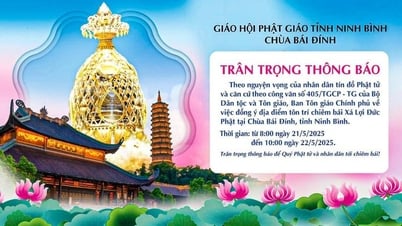 Die Bai Dinh Pagode ist der nächste Ort, an dem Buddhas Reliquien aufbewahrt werden - Lang Son Zeitung und Radio und Fernsehen