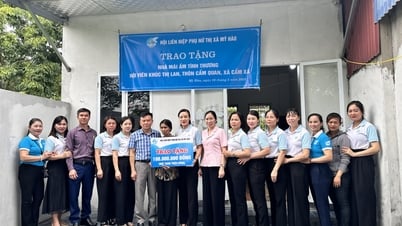 My Hao Town Women's Union: Handing over "Sheltered House of Love" to poor women