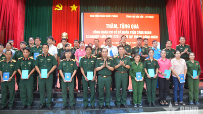 กรมการขนส่งและวิศวกรรมมอบของขวัญแก่สมาชิกสหภาพแรงงานวิสาหกิจร่วม Z751