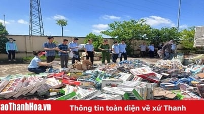タインホア省、密輸、貿易詐欺、偽造品の検査と取り扱いのピーク期間を開始