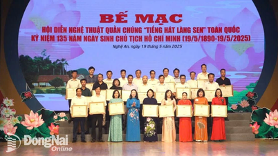 Đồng Nai thắng lớn tại Hội diễn nghệ thuật quần chúng Tiếng hát Làng Sen toàn quốc năm 2025