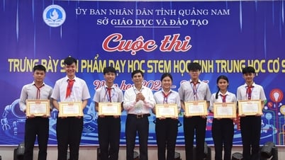 เผยแพร่ STEM ให้กับนักเรียนในจังหวัดกวางนาม