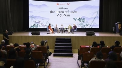 ヴァンラン大学におけるベトナム古典禅詩展