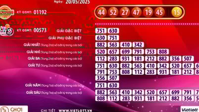 Vietlott 복권에는 약 80억 VND 상당의 잭팟 2 당첨 티켓이 있습니다.