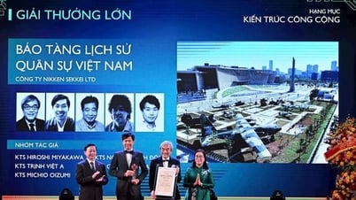 Công trình Bảo tàng Lịch sử quân sự Việt Nam nhận Giải thưởng Lớn - Giải thưởng Kiến trúc quốc gia 2024-2025