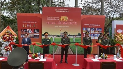 ការបើកការតាំងពិពណ៌ប្រធានបទ "កងវរសេនាធំ 375 - 50 ឆ្នាំនៃភក្ដីភាពនិងការគោរពបូជាដោយភាគីទ្រង់"