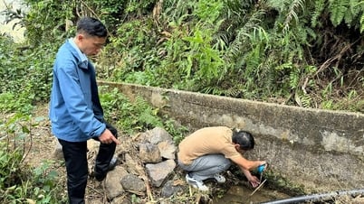 Manque d'eau pour la production à Chu Lin