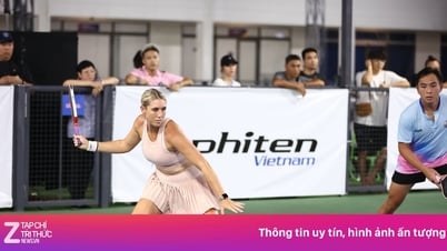 Número récord de atletas participando en el torneo de pickleball en la ciudad de Ho Chi Minh
