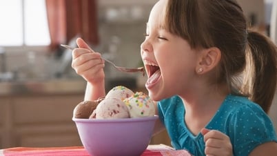 Lợi ích bất ngờ của việc ăn kem khi bị ốm