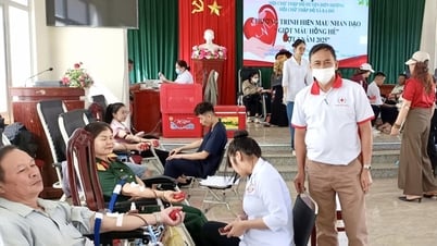Đơn Dương vận động 180 đơn vị máu