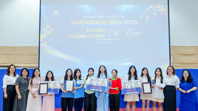 Nhóm học sinh Trường THPT Chuyên Lào Cai giành giải Nhất cuộc thi viết sách VINFORMATION 2025