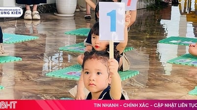 중기엔 유치원생들이 경연대회를 통해 재능을 '과시'하고 있다.