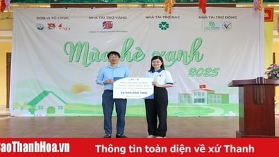Tam Binh Pharmaceuticals៖ គាំទ្រ "រដូវក្តៅបៃតង 2025" នៅតំបន់ខ្ពង់រាប Lang Son