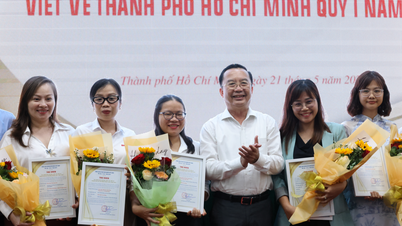 Biểu dương 43 tác phẩm báo chí hay, xuất sắc viết về TP. HCM