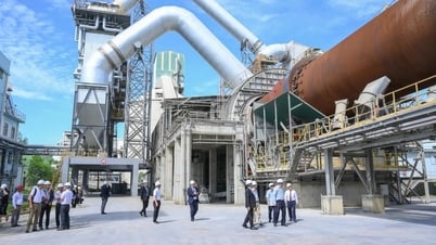 タンタンセメントは、廃ガス熱を利用した発電により年間800億ドンを節約しています。