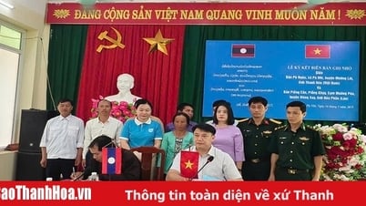 People's foreign affairs work in Pu Nhi commune