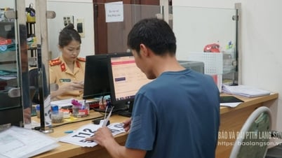 Временные номерные знаки выдаются для помощи предприятиям в преодолении трудностей - газета и радио- и телестанция Lang Son