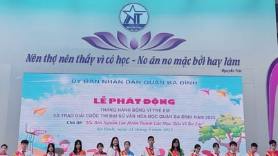 Nhiều hoạt động ý nghĩa nhân Tháng hành động Vì trẻ em