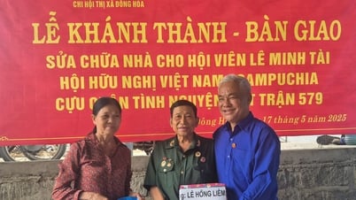 ベトナム・カンボジア友好協会：困難な状況にある会員2名に感謝の家を寄贈
